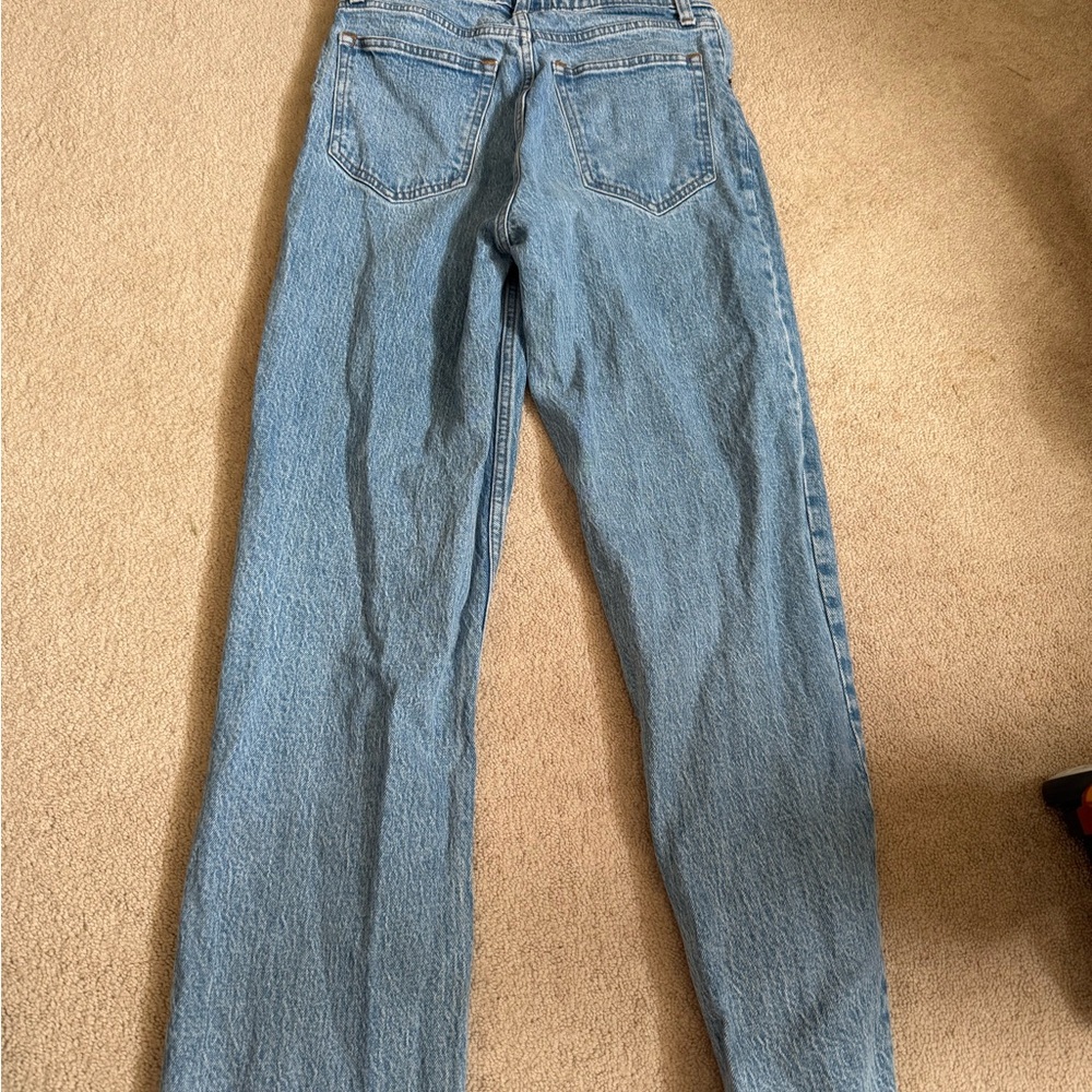 Abercrombie & Fitch Blue Straight Leg Jeans Classic Style